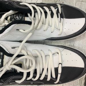 Y2K C1RCA black white two tone men’s skateboard shoes vintage 205VLC panda